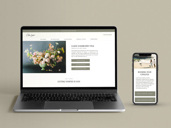 Trial and Client Dashboard Templates: Show It Website Pages for Privat