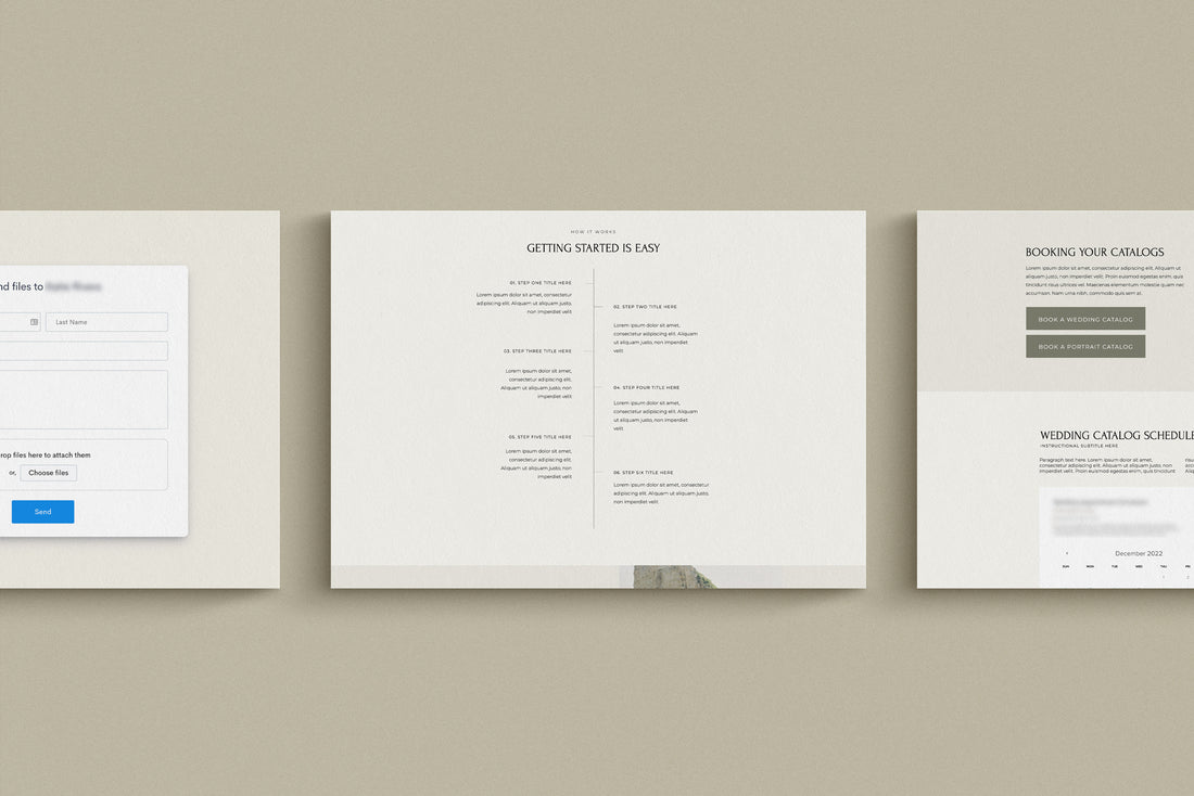 Trial and Client Dashboard Templates: Show It Website Pages for Privat